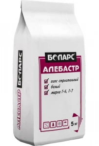 Купить БОЛАРС Алебастр 5 кг оптом в Москве от производителя