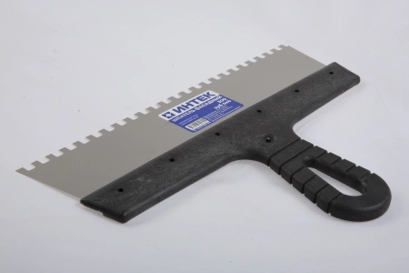 Купить Шпатель фасадный Интек 200мм зуб 6х6 оптом в Москве от производителя