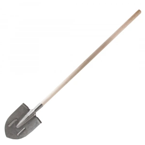 Купить Лопата штыковая рельсовая сталь АМЕРИКАНКА с дер. черенком оптом в Москве от производителя