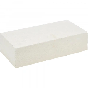 Купить Кирпич строительный рядовой силикатный полнотелый Бор М150 белый 250×120×65 мм (1 НФ) оптом в Москве от производителя