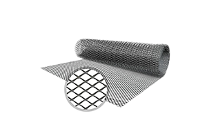 Цельно-металлическая просечно-вытяжная сетка (ЦПВС)