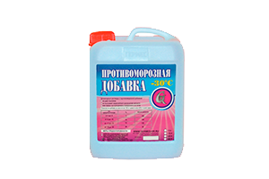 Противоморозные добавки