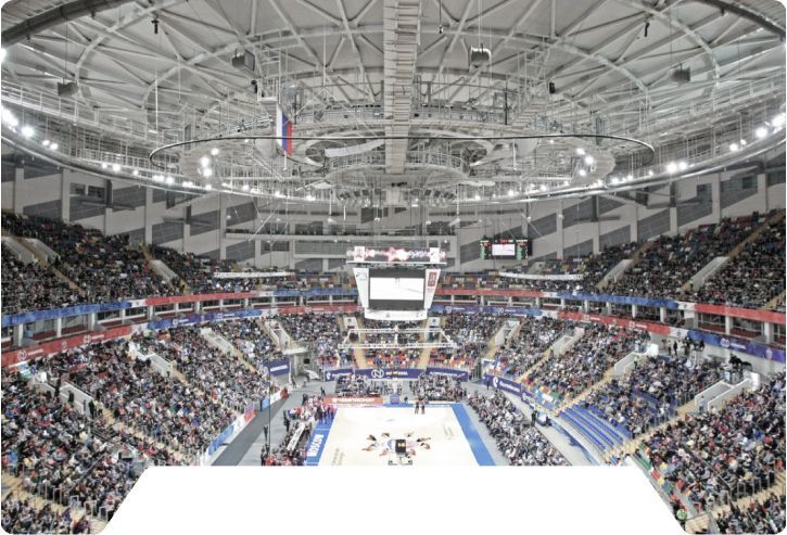 Ледовый дворец «Мегаспорт» на Ходынском поле