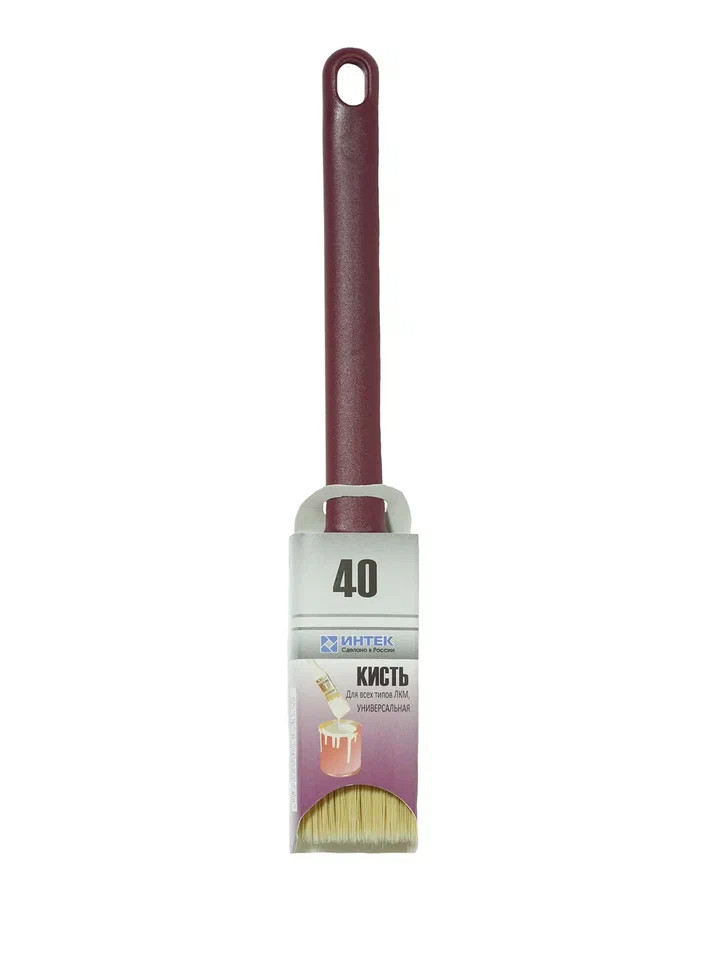Купить Кисть универсальная Интек 40мм оптом в Москве от производителя