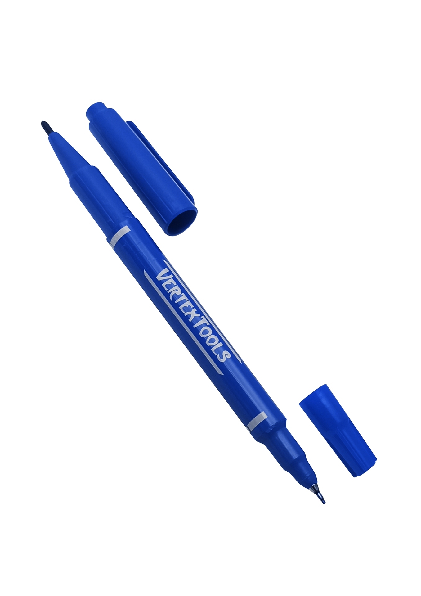 Купить VERTEXTOOLS МАРКЕР ПЕРМАНЕНТНЫЙ СТРОИТ.СИНИЙ двух-нний (00010-03) оптом в Москве от производителя