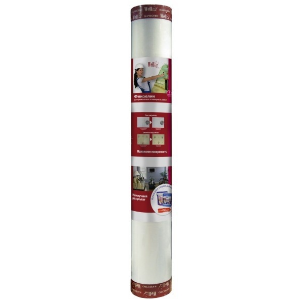 Купить Малярный флизелин  1сорт 1х25м «Wellton Fliz», арт. WF60 оптом в Москве от производителя