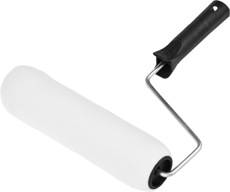 Купить 03605-25_z01 Валик малярный «ПОРОЛОН», 240 мм, d=62 мм, ручка d=6 мм, ЗУБР Стандарт оптом в Москве от производителя