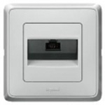 Купить 773641 Розетка RJ45 UTP Кат.6 Cariva белый оптом в Москве от производителя