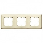 Купить 773753 Рамка 3 поста Cariva сл. кость оптом в Москве от производителя