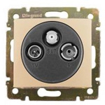 Купить 774335 Розетка TV-FM-SAT 1.5dB звезда СЛНК VLN оптом в Москве от производителя