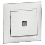 Купить 774410 Выключатель с подсветкой  Valena белый оптом в Москве от производителя