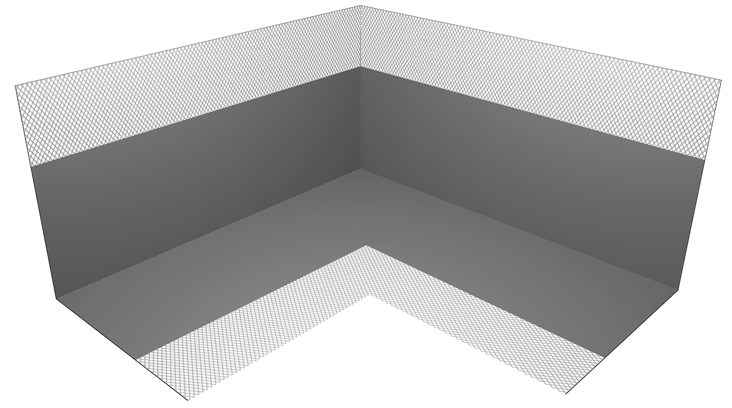 Купить PLITONIT ГидроЛента угол внутренний  90° ширина 120мм. оптом в Москве от производителя
