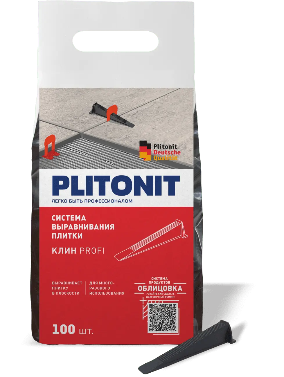 Купить PLITONIT клин SVP-PROFI (300 шт) оптом в Москве от производителя