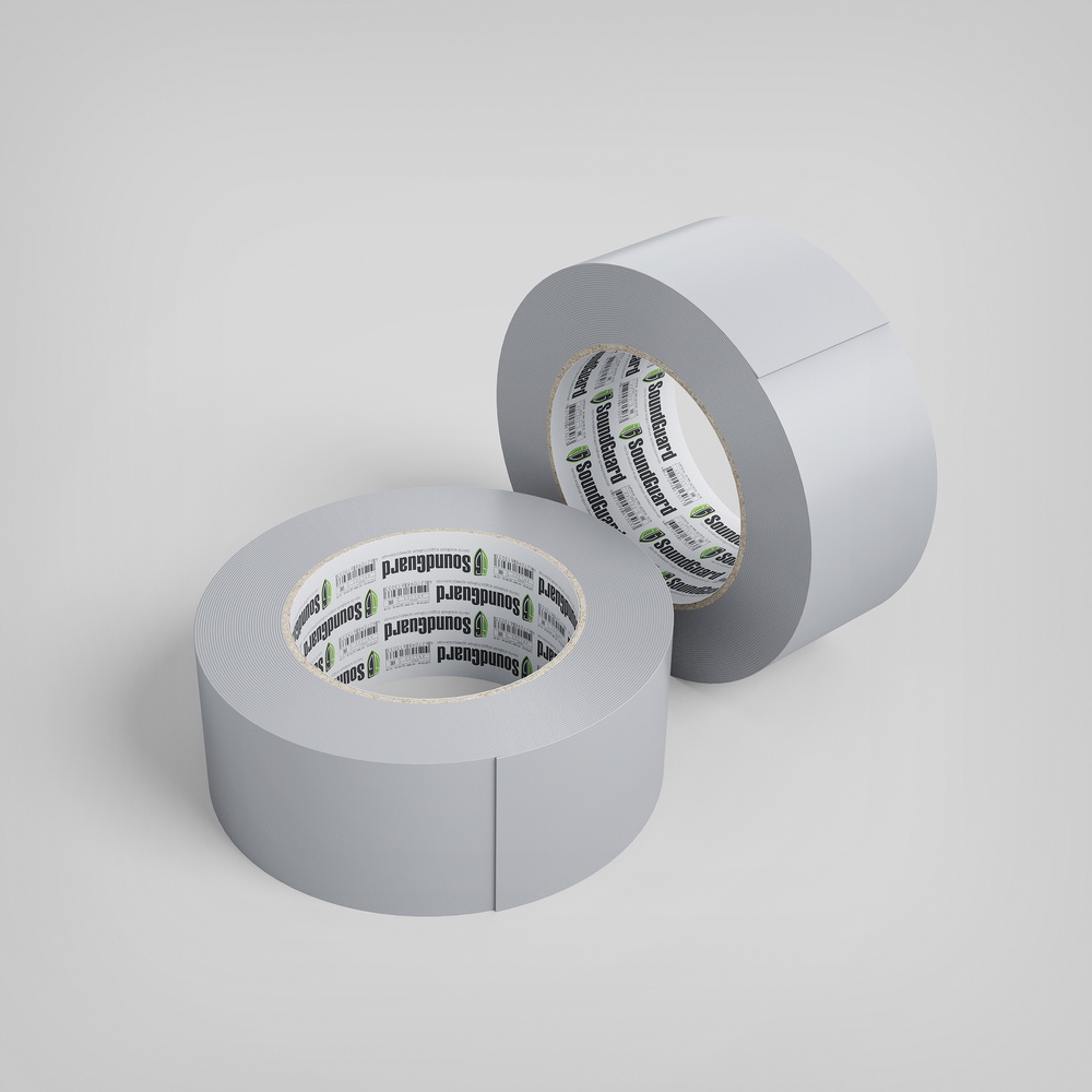 Купить Клейкая лента SoundGuard водостойкая армированная 48 мм х 50 м оптом в Москве от производителя