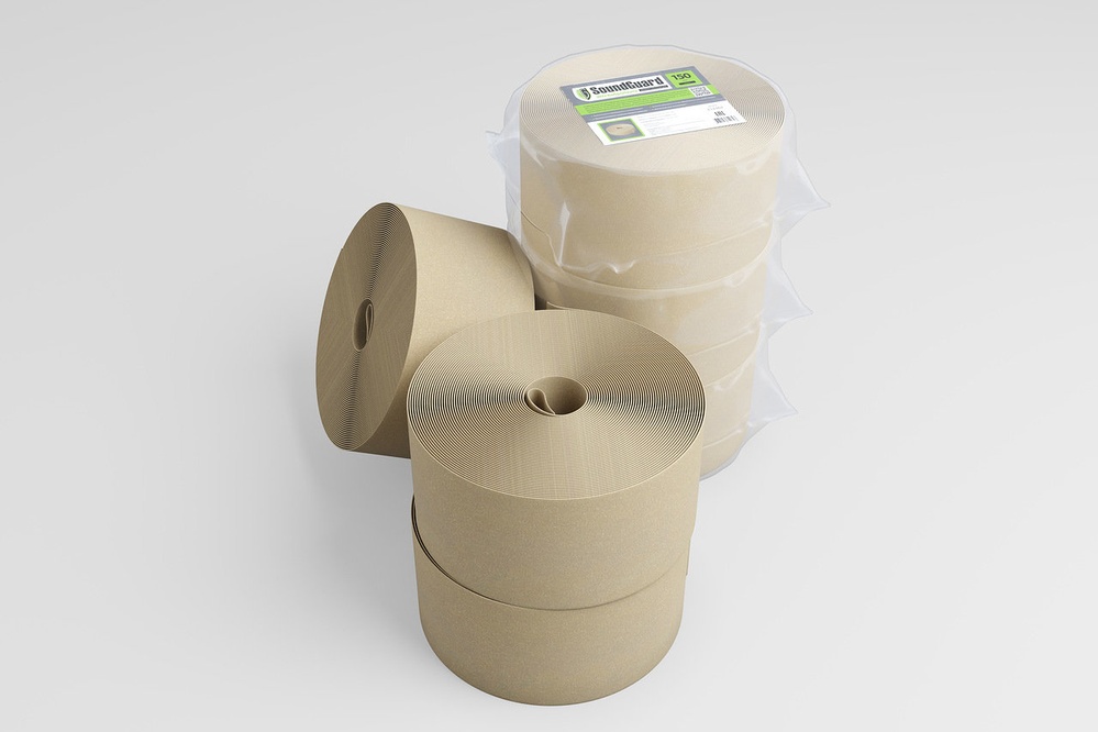 Купить Демпферная виброгасящая лента SoundGuard Эко ВиброЛента 20мх150ммх3,5мм (SoundGuard Vibrolock 150) оптом в Москве от производителя