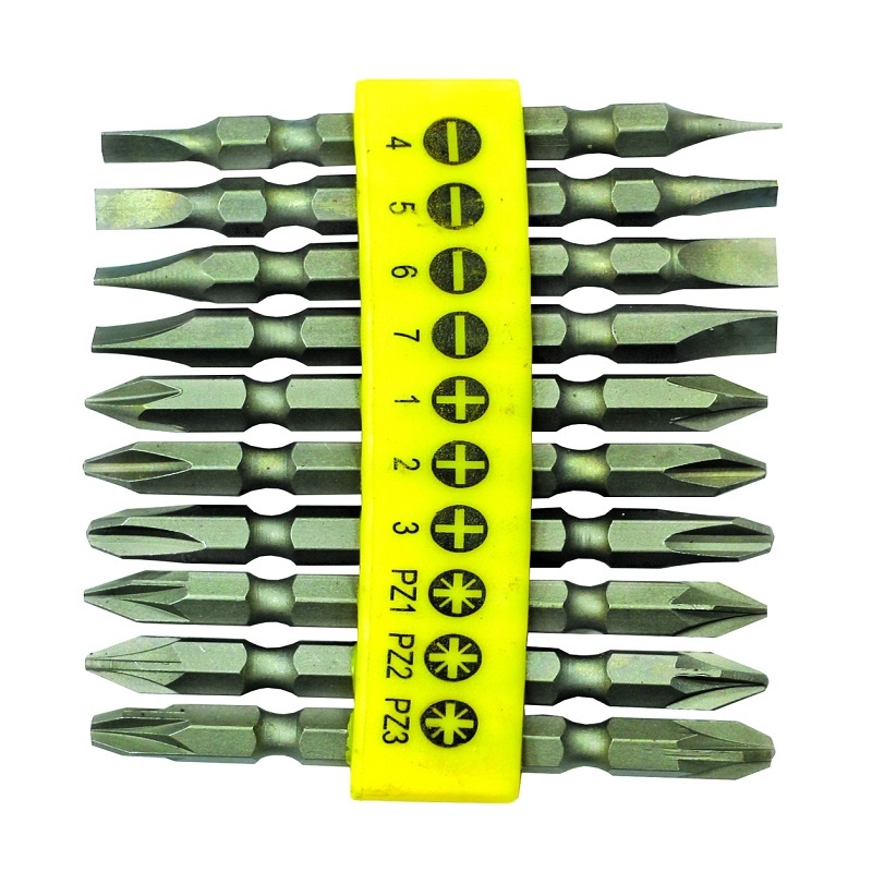 Купить БИБЕР 84942 Набор бит 10 предметов (12/72) оптом в Москве от производителя