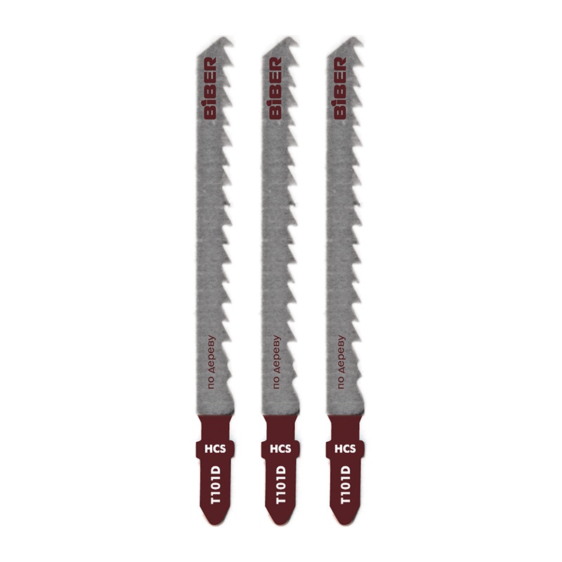 Купить Пилки эл.лобз. д/древ.БИБЕР 85275 74/4мм Т101D чист.рез 3шт оптом в Москве от производителя