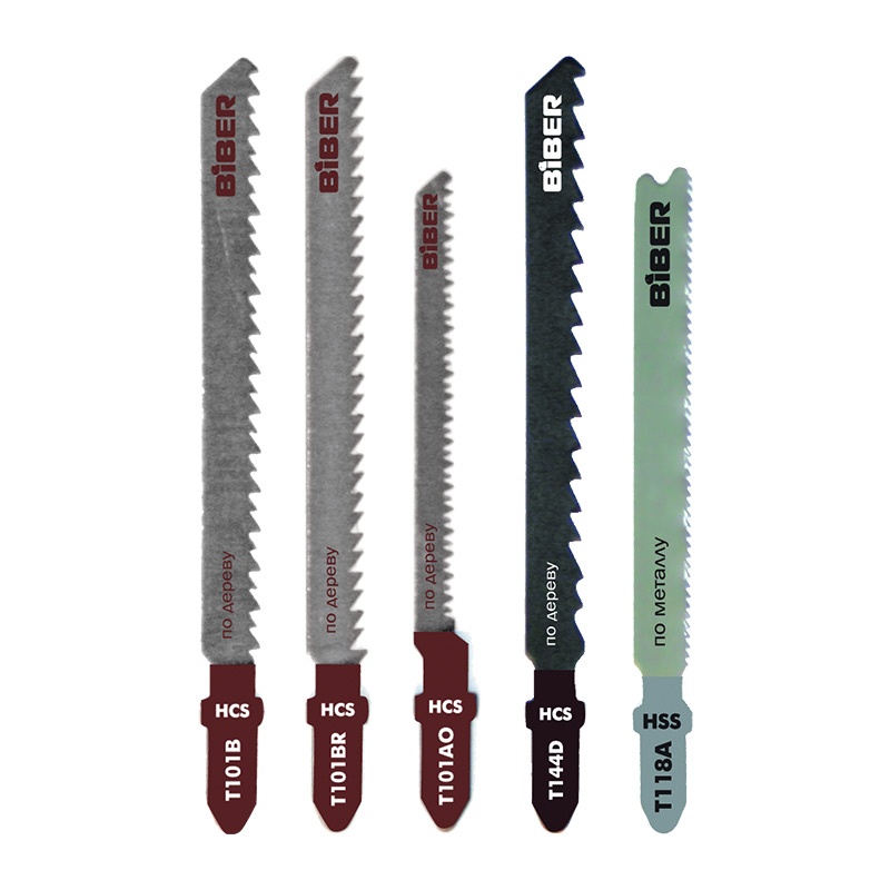 Купить Набор пилок эл.лобз. древ/металл/пласт БИБЕР 85289 5шт (25/200) оптом в Москве от производителя