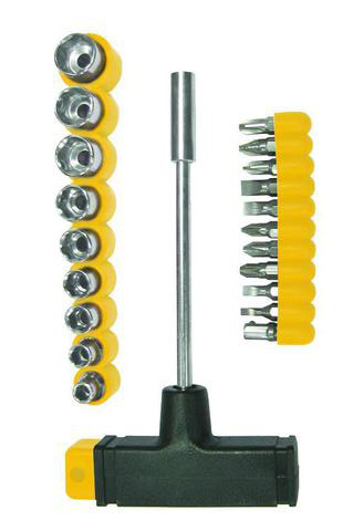 Купить БИБЕР 85553 Отвертка с Т-образной ручкой (20 предметов) (12/72) оптом в Москве от производителя