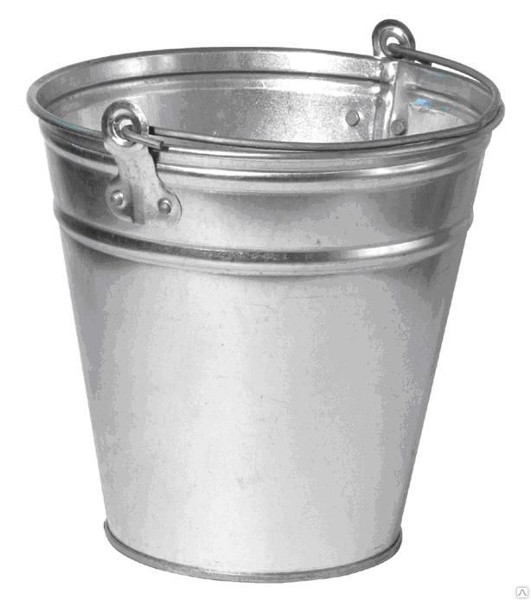 Купить Ведро оцинкованное, 12 л оптом в Москве от производителя