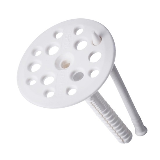 Купить Дюбель-гвоздь для изоляции 10х90 с пластиковым гвоздем (50шт) оптом в Москве от производителя