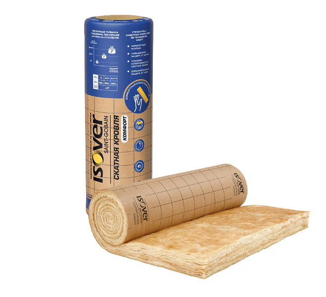 Купить ИЗОВЕР Скатная Кровля Комфорт 100х1220х5000/Е/К оптом в Москве от производителя