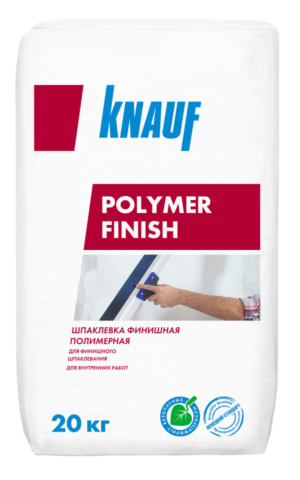 Купить Шпаклевка КНАУФ-Полимер Финиш, 20 кг оптом в Москве от производителя