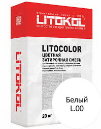 Купить Литокол Litocolor затирка 1-5 L.00 Белый 20кг оптом в Москве от производителя