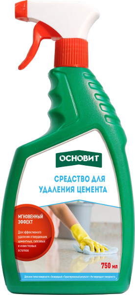 Купить Средство для удаления цемента Основит Сэйфскрин SGl1, 0,75 л оптом в Москве от производителя