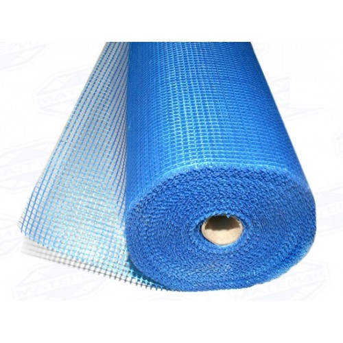 Купить Сетка стеклотканевая для фасадных работ 5 ммх5 мм 160 г/м.кв 1 мх50 м, Polinet оптом в Москве от производителя