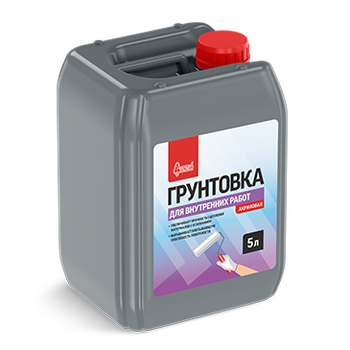 Купить Грунтовка Для внутренних работ Старатели, 5л оптом в Москве от производителя