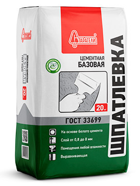 Купить Шпатлевка Базовая цементная Старатели , 20 кг оптом в Москве от производителя