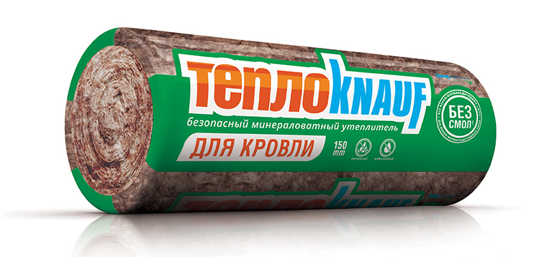 Купить ТЕПЛОКНАУФ для КРОВЛИ Термо Ролл 037 (50х1220х6148) (15м2=0,75м3) оптом в Москве от производителя