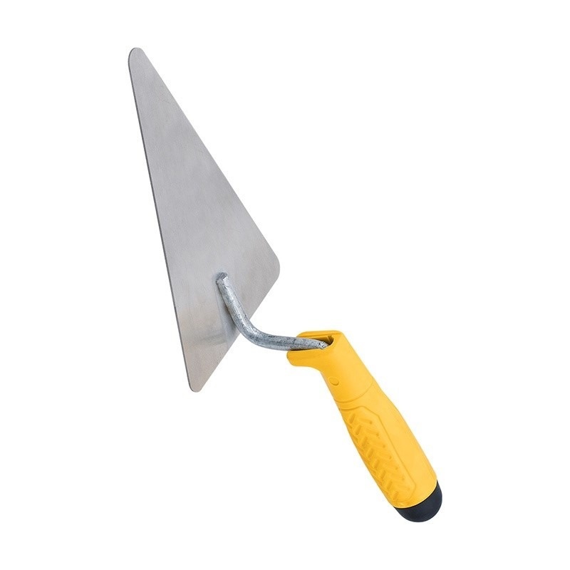 Купить БИБЕР 35453 Кельма треугольная нерж.сталь пласт.рукоятка 200мм оптом в Москве от производителя