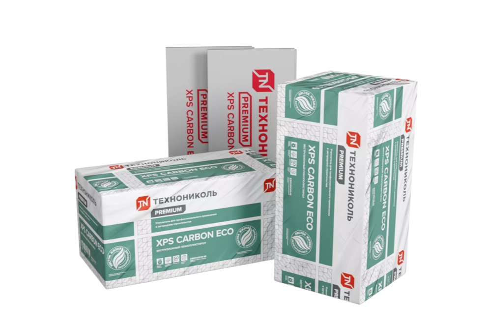 Купить Экструзионный пенополистирол ТЕХНОНИКОЛЬ XPS CARBON ECO 1180х580х100-L (4шт/2,7376м2/0,273760м3) оптом в Москве от производителя