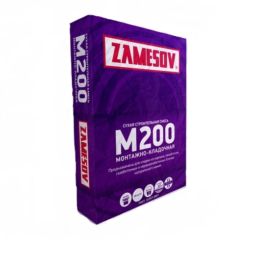 Купить Цемент М-200 серый ZAMESOV 50 оптом в Москве от производителя