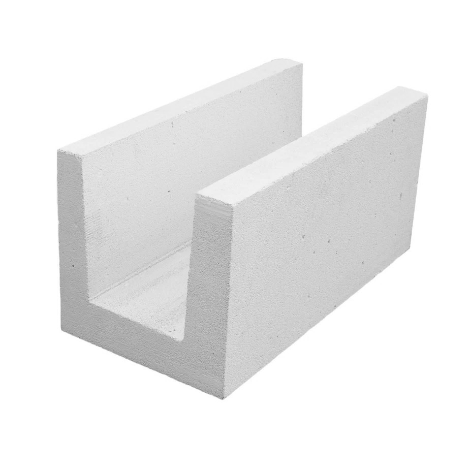 Купить Газобетонный U блок Bonolit 400х250х500 мм D500 оптом в Москве от производителя