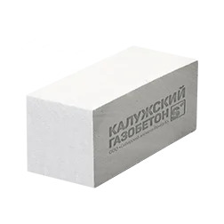 Купить Стеновой газобетон Калужский D600 250x625x200 оптом в Москве от производителя
