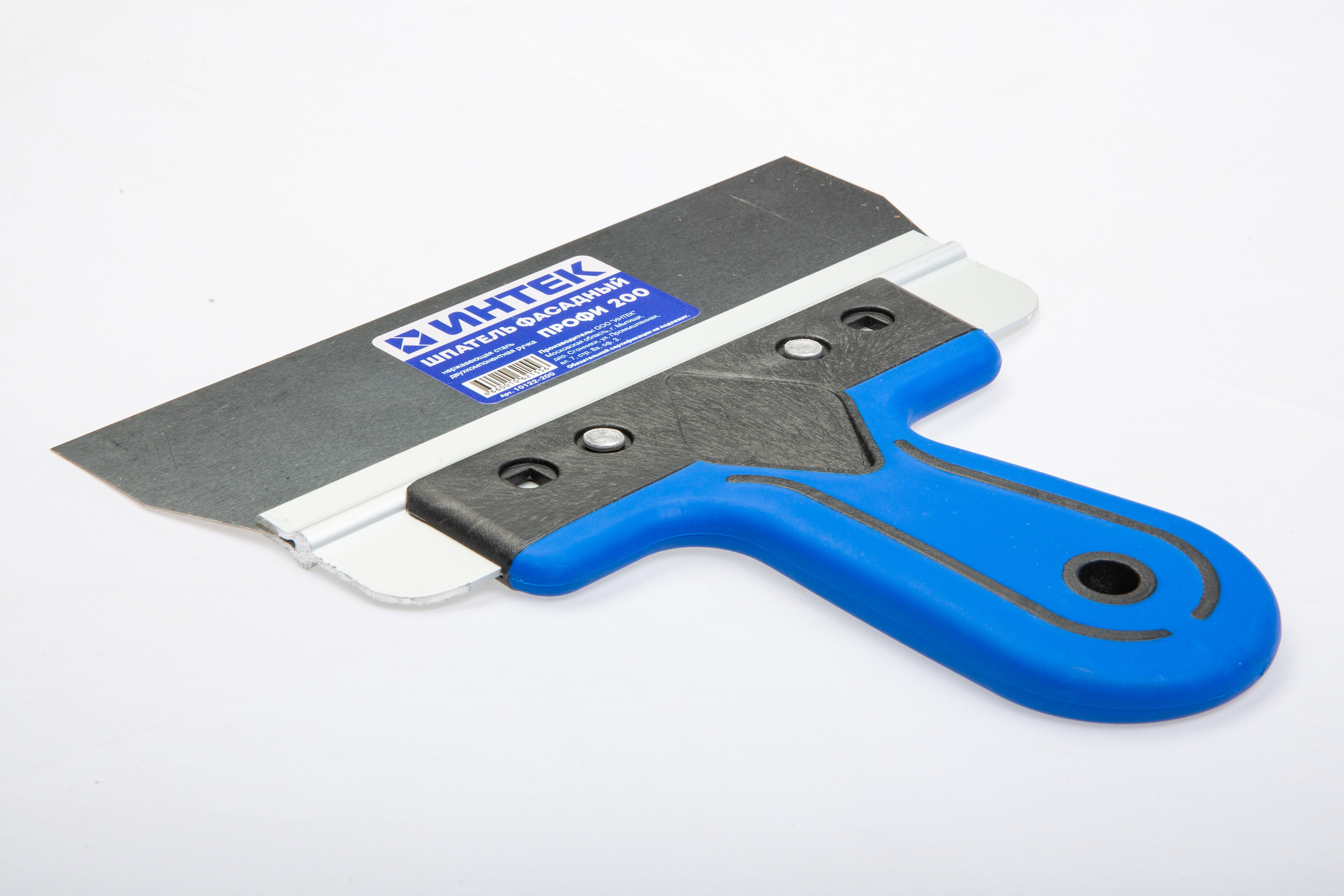 Купить Шпатель фасадный ПРОФИ Интек 200мм из нержавеющей стали оптом в Москве от производителя